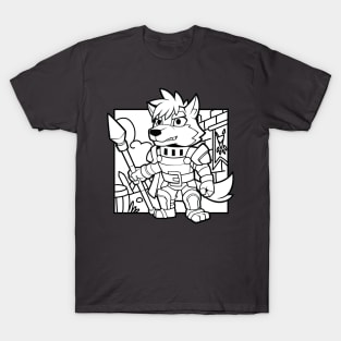 Sable Husky The Knight T-Shirt